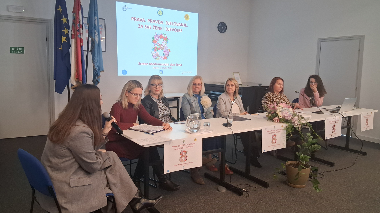 Panel rasprava povodom Međunarodnog dana žena o pravima i položaju žena i djevojaka.