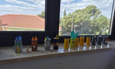 Slika prikazuje dječji kreativni rad.