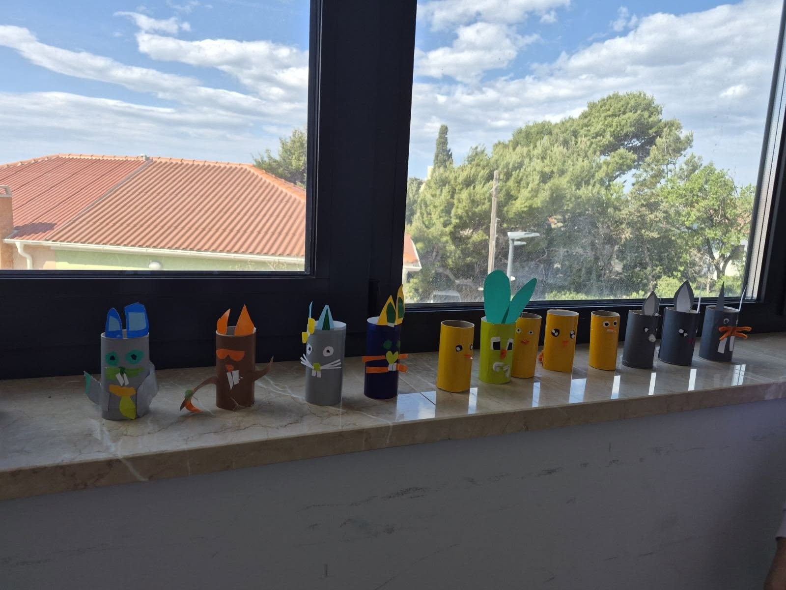 Slika prikazuje dječji kreativni rad.