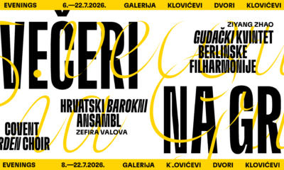 Plakat 45. Večeri na Griču s programom koncerata u srpnju 2026.