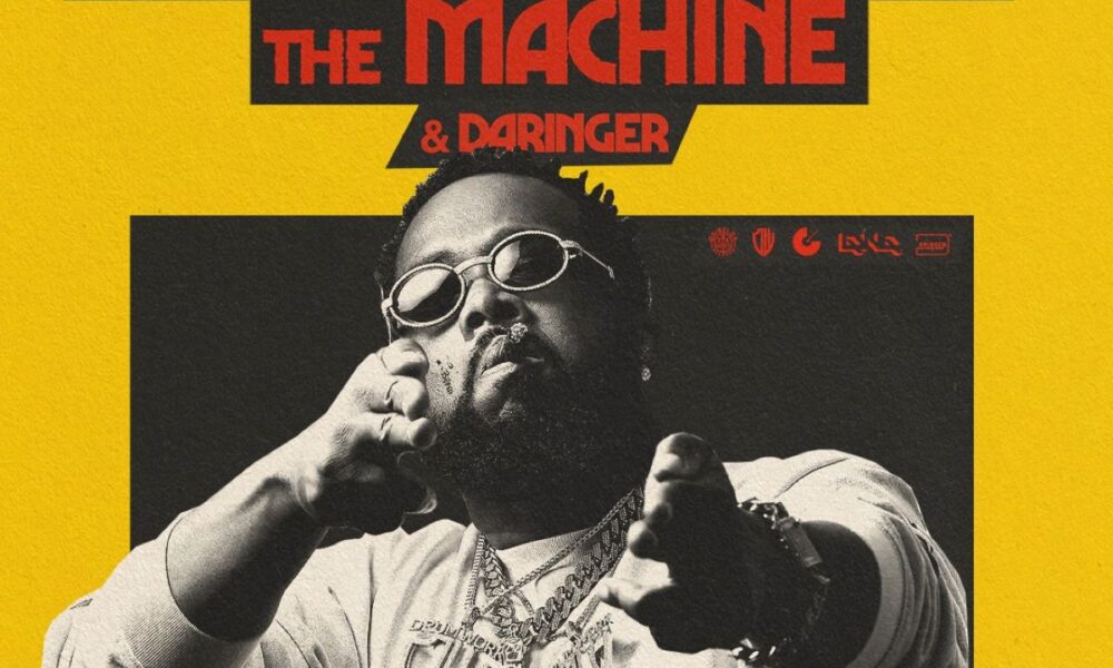 Promotivni plakat žute pozadine najavljuje koncert američkog repera Conway The Machinea i producenta Daringera u Tvornici kulture 5. studenoga 2026. godine. U središtu je crno-bijela fotografija izvođača s istaknutim nazivom turneje i datumom koncerta.