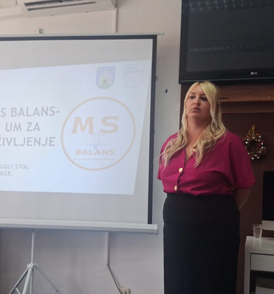 Predstavljanje projekta ‘MS Balans – tijelo i um za neovisno življenje’ Društva multiple skleroze Grada Zagreba.