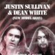 Plakat s portretima Justina Sullivana i Deana Whitea iz grupe New Model Army.