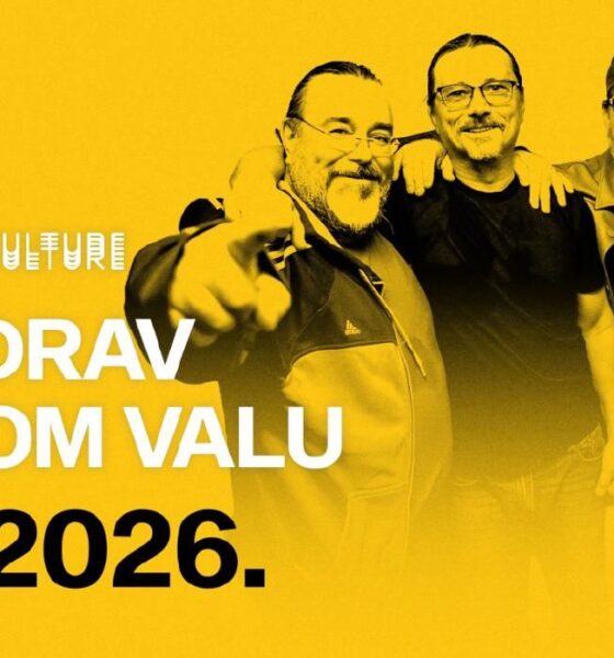 Promotivni vizual koncerta grupe Pozdrav Novom Valu u Tvornici kulture 5. rujna 2026.