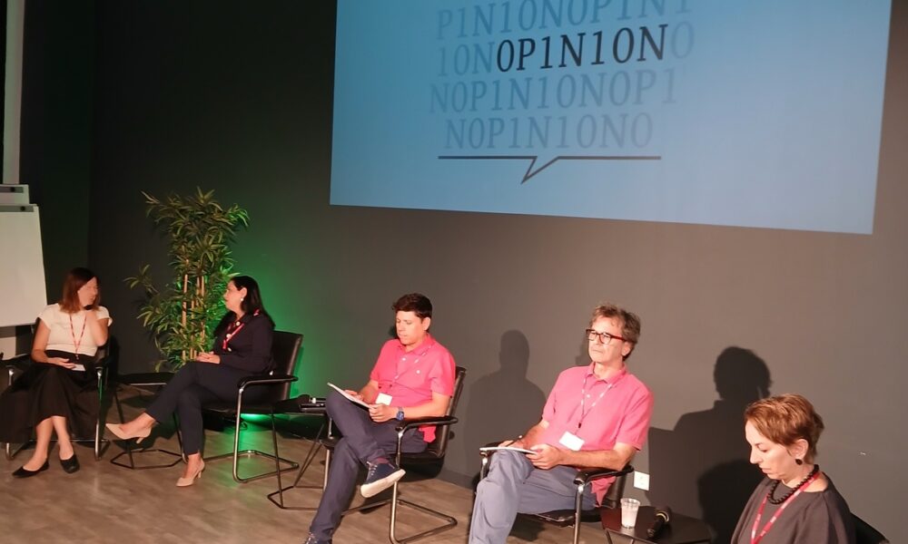 Panel-rasprava na završnoj konferenciji OPINION na Sveučilištu VERN' u Zagrebu.