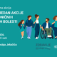 Najavni vizual javnozdravstvene akcije protiv kroničnih nezaraznih bolesti, 26. rujna na Trgu bana Jelačića.